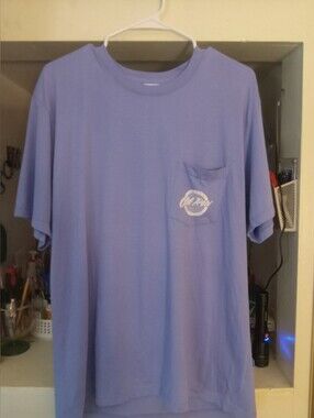 Relaxed Crewneck Pocket Tee in Lavender - Unbranded Women's Short Sleeve